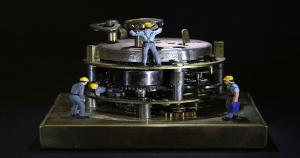 Image illustrating QR Codes For Clock Repair Shop Business