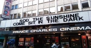 Image illustrating QR Codes on Cinema Advertising