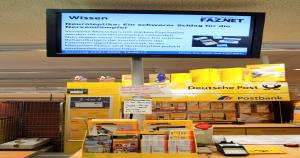 Image illustrating QR Codes on Digital Signage